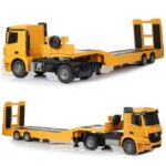 قیمت و مشخصات تریلر دابل ای مدل Mercedes Benz Arocs Flat Bed Trailer