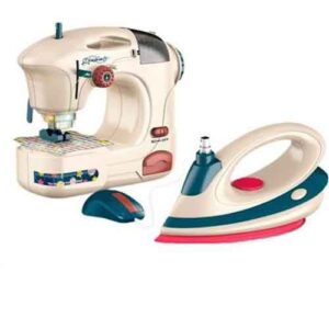 Sewing machine and iron set toy item 6713B0