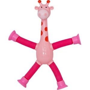 Giraffe tube toy with lights3