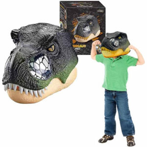 tyrex design dinosaur role playing mask