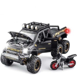 ماکت ماشین آفرود فلزی فورد Raptor F150 - ماشین فلزی عقب کش فورد
