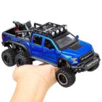 ماکت ماشین آفرود فلزی فورد Raptor F150 - ماشین فلزی عقب کش فورد - ماشین آفرودی فورد Raptor F150