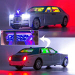 ماکت ماشین فلزی رولز رویس فانتوم Royce Phantom - ماشین فلزی عقب کش رولز رویس