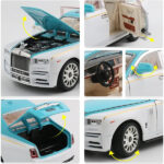 ماکت ماشین فلزی رولز رویس فانتوم Royce Phantom - ماشین فلزی عقب کش رولز رویس