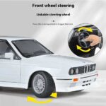 ماکت ماشین فلزی بی ام و چه ژی مدل BMW M3 E30