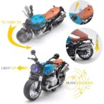 اسباب بازی موتور فلزی عقب کش موزیکال مدل R1 Moto