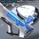 تفنگ آب پاش رگباری مکش اتوماتیک شارژی کد 8899d-1