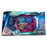 فرفره انفجاری 4 عددی Beyblade با دسته و زمین بازی کد BY958
