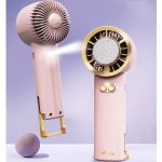 پنکه مینی فن شارژی فانتزی دستی پایه دار کد dms-902