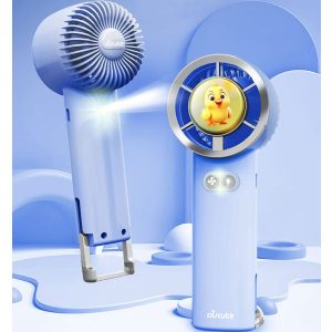 پنکه مینی فن شارژی فانتزی دستی پایه دار کد dms-902