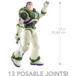 اکشن فیگور بازلایتر برند متل با شمشیر لیزری BUZZ LIGHTYEAR