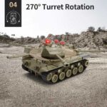 اسباب بازی تانک کنترلی شارژی برند ام زد MZ کد 2298