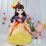 عروسک دخترانه روسی کد Y51 ارتفاع 30 سانتی متر