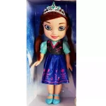 عروسک آنا فروزن مفصلی موزیکال چشم تیله ای کد 8803