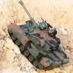 تانک کنترلی زرهی T90 تیر پرتاب کن 9 کاناله کد 91-989