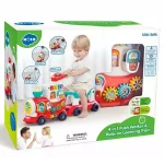 قطار واکر آموزشی کودک هولا تویز 4 کاره موزیکال کد HE8990