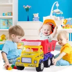 ماشین اسباب بازی کامیون کمپرسی مدل ماک 90