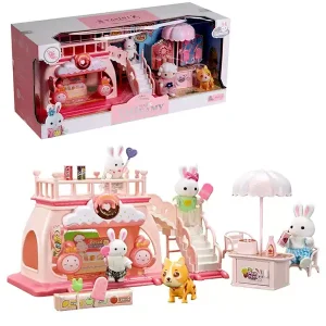 اسباب بازی بستنی فروشی خرگوش dreamybay کد 6668