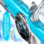 تفنگ آب‌ پاش شارژی با نور LED و برد ۴۰ متری