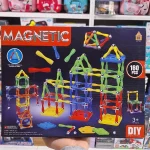 اسباب بازی مگنت آهنربایی 160 قطعه برند DIY کد 2285