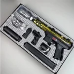 تفنگ تیر ژله‌ای شارژی مدل TEC9 کد 725