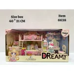 ست اسباب بازی لوازم خانه Dreamy Bay اتاق خواب خرگوشی کد 6638