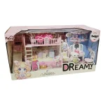 ست اسباب بازی لوازم خانه Dreamy Bay اتاق خواب خرگوشی کد 6638