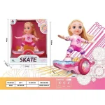 عروسک دختر اسکیت‌ سوار
