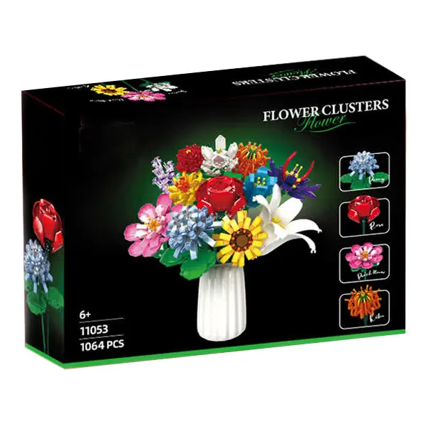 لگو گل 1064 قطعه آیتم 11053 1 lego flower 1064 pieces item 11053 4
