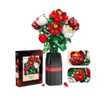 لگو گل رز با گلدان آیتم 9212