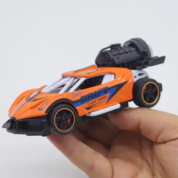 ماشین اسباب بازی فلزی عقب کش RACING RW طرح دودزا 1 ماشین اسباب بازی فلزی عقب کش RACING RW طرح دودزا