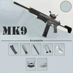 تفنگ تیر ژله‌ای mk9 شارژی مدل TEC9