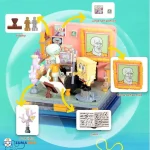 لوگو خانه اختاپوس در کارتون باب اسفنجی