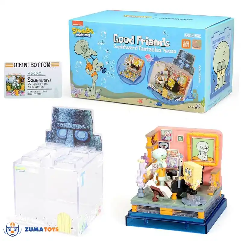 لوگو خانه اختاپوس در کارتون باب اسفنجی