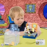 لوگو خانه اختاپوس در کارتون باب اسفنجی