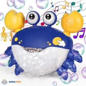 حبابساز حمام کودک طرح خرچنگ موزیکال