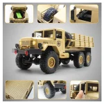 اسباب بازی کنترلی مدل کامیون MZ طرح نظامی شارژی