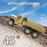 اسباب بازی کنترلی مدل کامیون MZ طرح نظامی شارژی