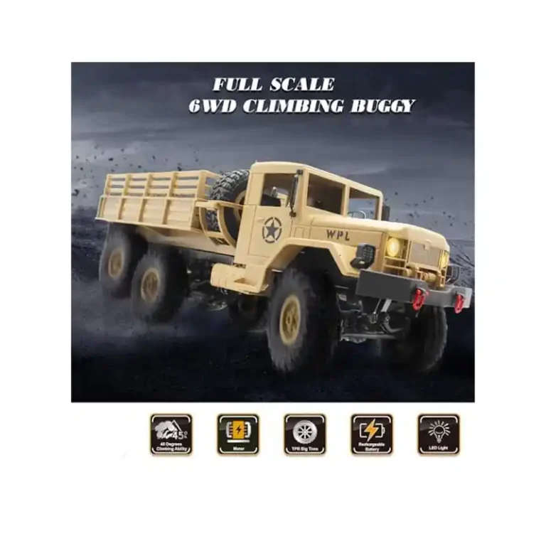 اسباب بازی کنترلی مدل کامیون MZ طرح نظامی شارژی