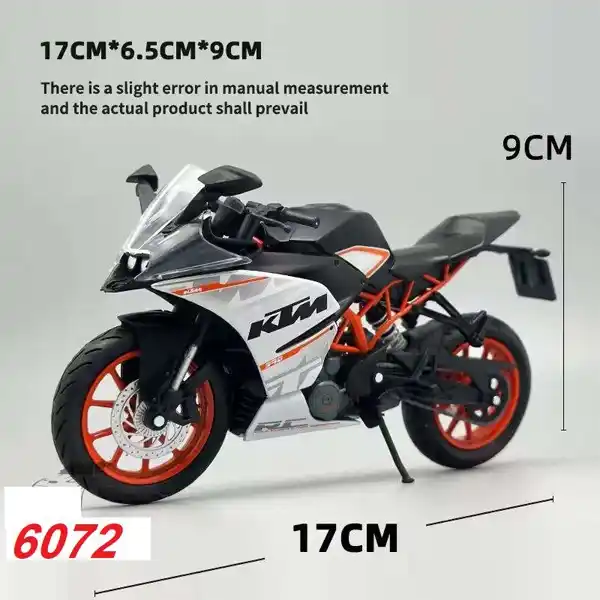 ماکت موتور KTM فلزی مقیاس 1:12