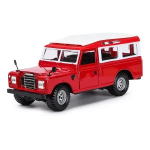 Red Land Rover Series 2 Model - Borago