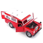 Red Land Rover Series 2 Model - Borago