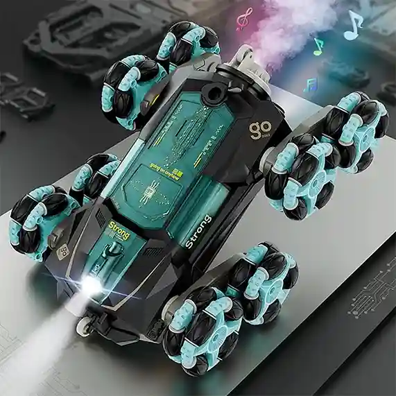 ماشین بازی کنترلی مدل پلهنورد ساعتی طرح دودزا دو ریموته-ریموت ساعتی