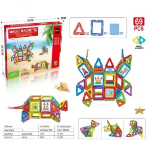 مگنت تایل شیشه ای ۶۹ قطعه