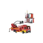 لگو ساختنی ایستگاه آتش‌نشانی سری CITY