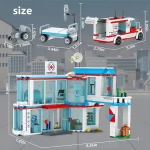 لگو بیمارستان طرح سیتی QLT سه در یک