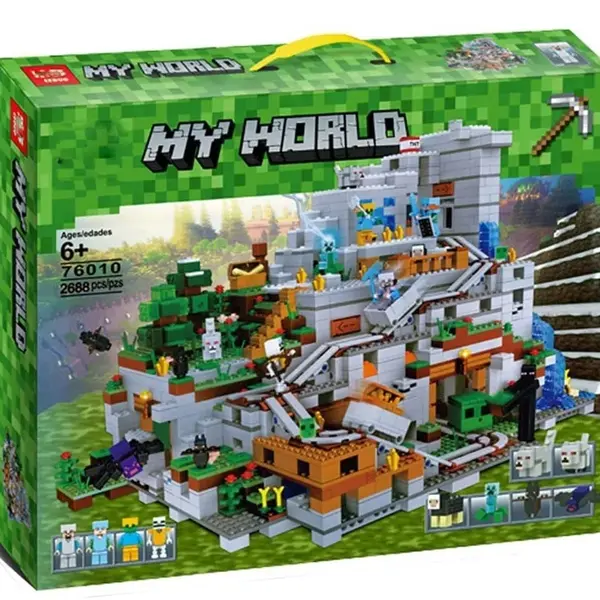 لگو ماینکرافت ۲۶۸۸ تکه مدل 76010