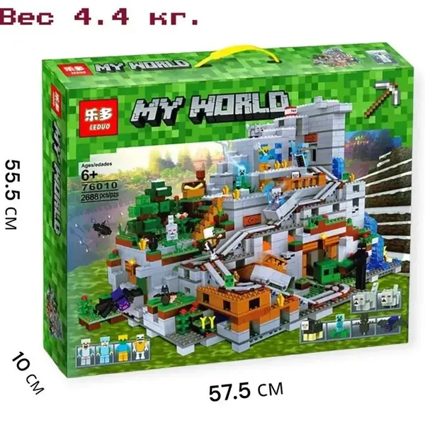 لگو ماینکرافت ۲۶۸۸ تکه مدل 76010