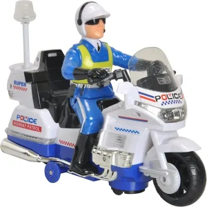 Musical police motorbike model toy4