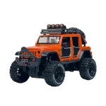 ماکت ماشین جیپ رانگلر روبیکان نارنجی